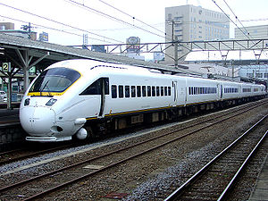 Zug der Nagasaki-Hauptlinie