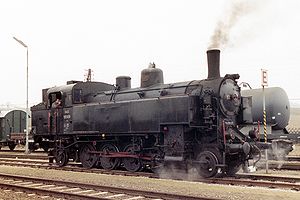 93.1455 im Bahnhof Schwarzenau an der Franz-Josefs-Bahn