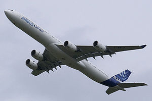 Ein Airbus A340-600