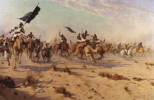 Mahdisten in der Schlacht von Omdurman