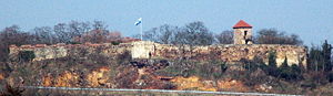 Burgruine Battenberg von Süden aus gesehen (2007)
