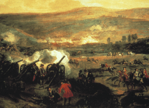 The Battle of the Boyne von Jan Wyck, ca. 1693