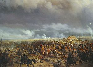 „Schlacht bei Grochow“Historiengemälde von Bogdan Willewalde
