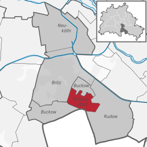 Gropiusstadt auf der Karte von Neukölln