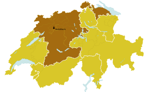 Karte Bistum Basel
