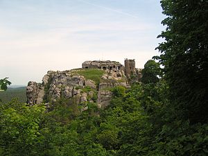 Die Burgruine Regenstein