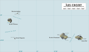 Karte des Archipels
