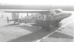 DH.86 Express G-ADVJ Bond Air Services