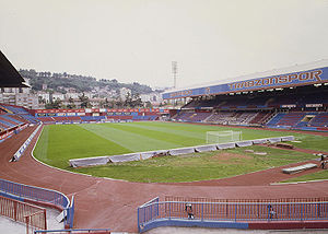 Das Hüseyin-Avni-Aker-Stadion in Trabzon