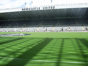 St James’ Park in Newcastle upon Tyne