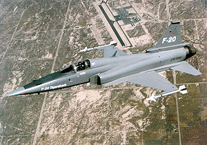 F-20 "Tigershark" (S/N 82-0062) der USAF