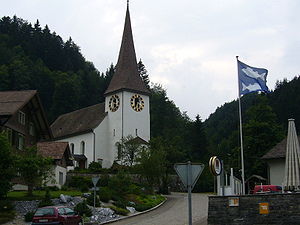 Kirche in Fischenthal