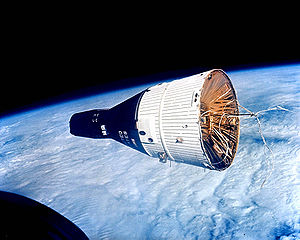 Gemini 7 in der Erdumlaufbahn