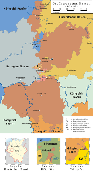 Hessen-Darmstadt 1815–1866