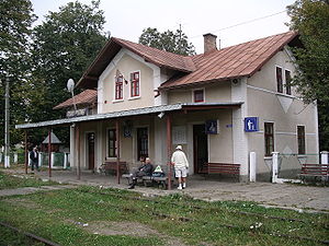Bahnhof in Gura Putnei