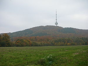 Südseite der Hünenburg
