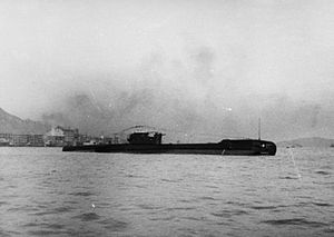 HMS Talent im Januar 1947