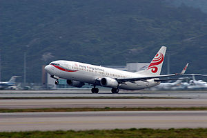 Boeing 737-800 der Hong Kong Airlines