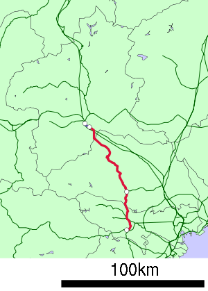 Strecke der Hachikō-Linie