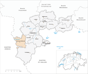Karte von Bichelsee-Balterswil