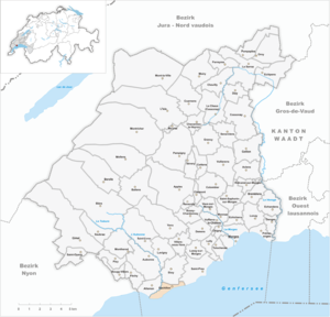 Karte von Buchillon