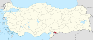 Kilis in Turkey.svg