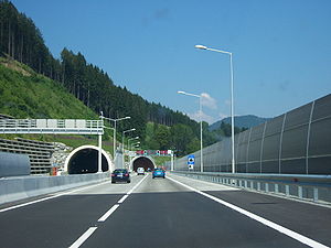 Herzstück der S35 - der Kirchdorftunnel