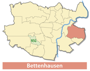 Lage von Bettenhausen in Kassel