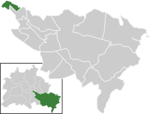 Alt-Treptow auf der Karte von Treptow-Köpenick