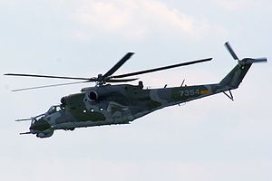 Mi-24 der Tschechischen Luftstreitkräfte