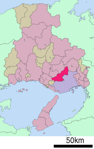 Lage Mikis in der Präfektur