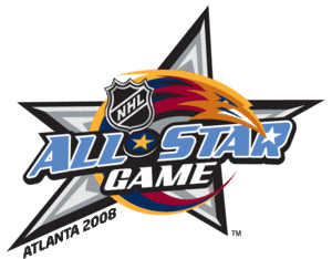 Das offizielle Logo des NHL All-Star Game 2008 in Atlanta