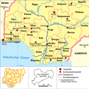 Lagos im gleichnamigen Bundesstaat