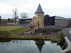 Heutiger Zustand der Oberen Burg, mit dem Museumsgästehaus