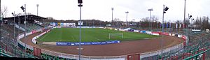 Panorama vom Innern des Stadions