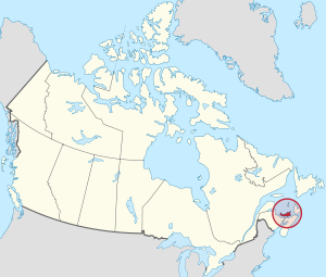 Prince Edward Island in Canada (special marker).svg