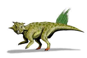 Lebendrekonstruktion von Psittacosaurus