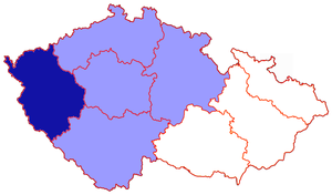 Karte Bistum Pilsen