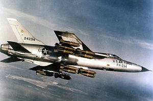 Republic F-105D-30-RE (SN 62-4234) in flight with full bomb load 060901-F-1234S-013.jpg