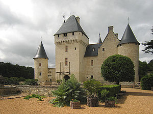 Ehemalige Burg Le Rivau