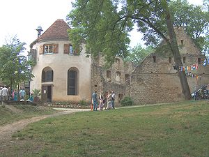 Die Burgkapelle der Ruine Hornstein