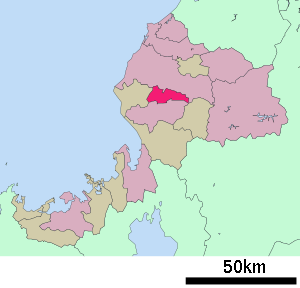 Lage Sabaes in der Präfektur