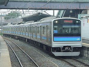 Zug der Senseki-Linie
