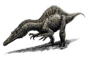 Siamosaurus in einer hypothetischen Lebendrekonstruktion