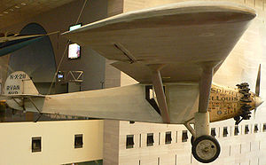 Die Spirit of St. Louis im National Air and Space Museum