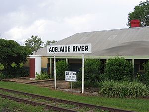 Empfangsgebäude Adelaide River