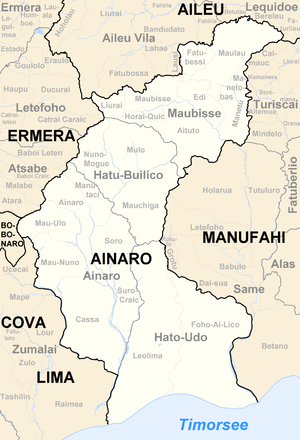Ainaro im gleichnamigen Distrikt