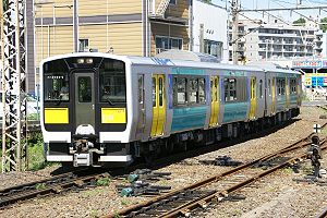 Zug der Suigun-Linie