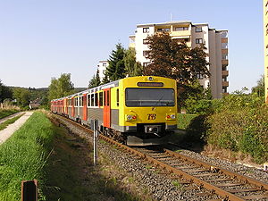 VT 2E der FKE auf der Taunusbahn
