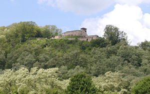 Die Teufelsburg in Felsberg